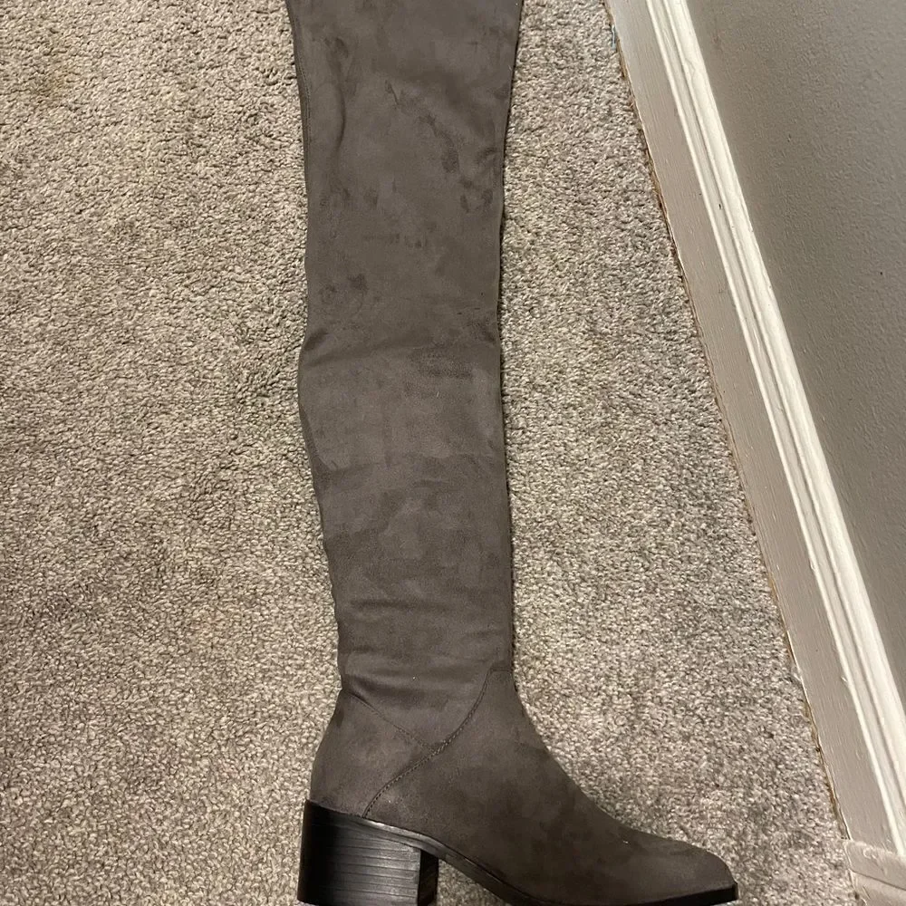 Steve Madden Gabriana Over-The-Knee Boots, Grey